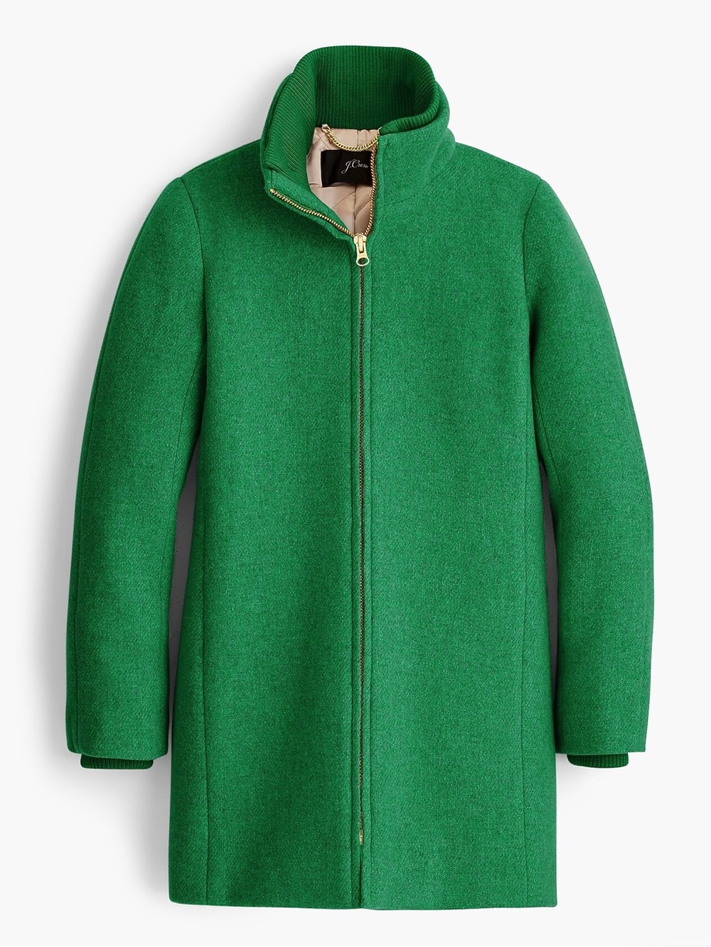 J. Crew Lodge coat in Italian stadium-cloth wool